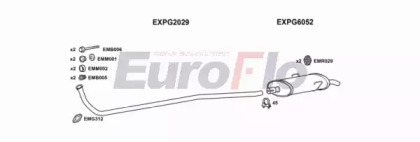 Система выпуска ОГ EuroFlo PG20510 1001A